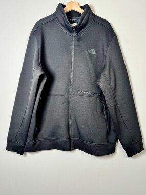The North Face Men's Thermal 3D Full Zip Fleece Jacket Black Size XXL 2XL